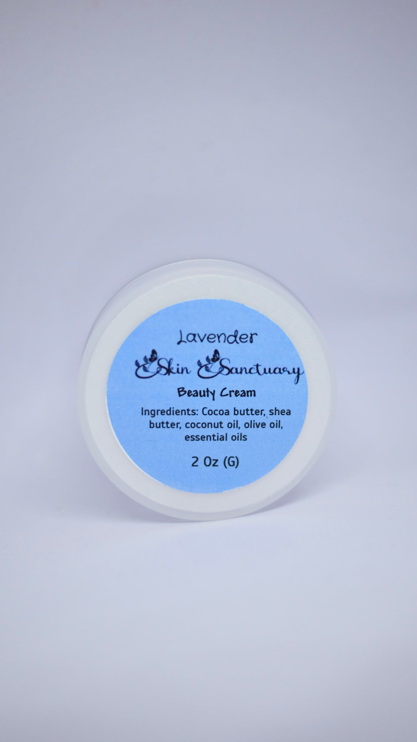 All Natural Lavender Beauty Cream for all skin types