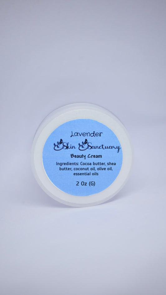 All Natural Lavender Beauty Cream for all skin types