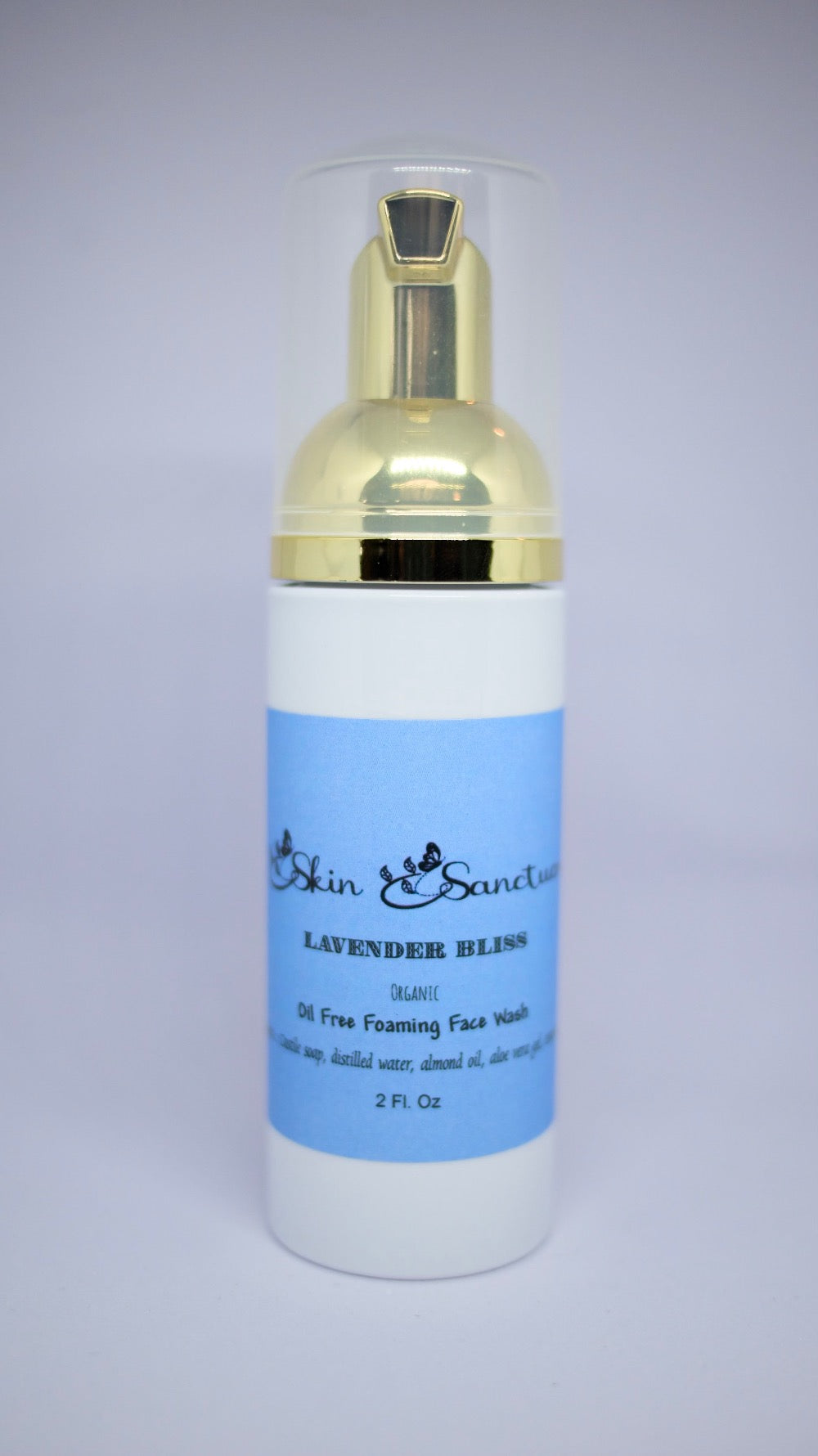 Lavender Bliss Oil Free Foaming Face Wash (2oz)