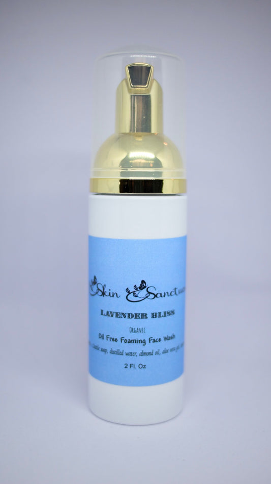 Lavender Bliss Oil Free Foaming Face Wash (2oz)